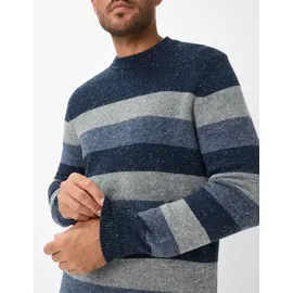 Brax Herren, Strickpullover Style RICK", universe, Blau, Gr. L