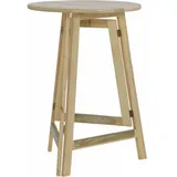 natura Stehtisch klappbar Ø 78 x 111 cm Braun