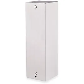 DIEBOLD Steckdosensäule 2-fach, IP44, Eisen gebürstet - Silber/Bunt