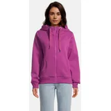 salzhaut Sweatjacke SÖÖTE Plum, 3XL Kuschelige Kapuzenjacke für Frauen