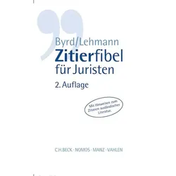 Zitierfibel für Juristen