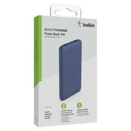 Belkin BoostCharge 10.000 mAh, Blau