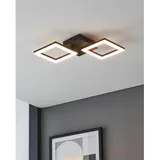 EGLO LED-Deckenleuchte Paranday-Z 47 cm Weiß schwarz