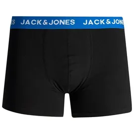 JACK & JONES JACHUEY TRUNKS Schwarz/Rot/Blau/Petrol XL 10er Pack