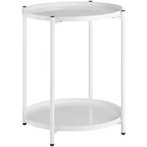 Tectake Beistelltisch Oxford 45,5x45,5x53cm weiß
