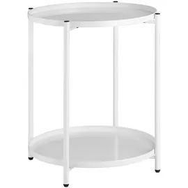 Tectake Beistelltisch Oxford 45,5x45,5x53cm weiß