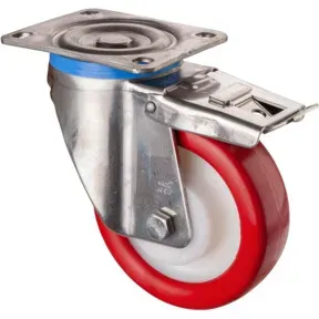 BS Rollen Edelstahl Schwerlastrollen (HS120.B27.152)