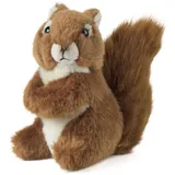 Living Nature Eichhörnchen 14 cm Braun/Weiß