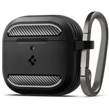 SPIGEN Rugged Armor, matte black - AirPods 4