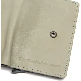 The Chesterfield Brand Kaunas Cardholder Ocean Blue khaki | Weiß