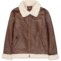 Alpha Industries B-3 Faux Leather braun 56