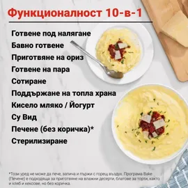 Paderno Instant Pot Pro 10-in-1-Elektro-Multikocher 1200 W,