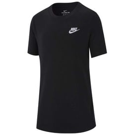 Nike Sportswear T-Shirt Kinder 010 black/white M 137-147 cm