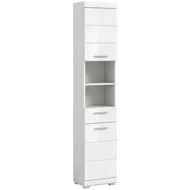 xonox.home Bad Scout Hochschrank 37 x 191 x 31 cm Weiß