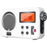 Duschradio Mit Lautsprecher, Fm/am-radio Mit Lcd-bildschirm, Tragbares Stereoradio Mit Kopfhöreranschluss, 20 Senderspeicherplätze, Für Bad/whirlpool/strand Xxw