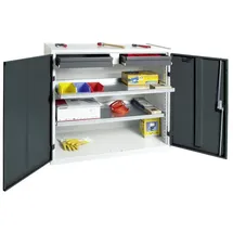 stumpf metall Werkzeug und Materialschrank 3000 RAL 7035/7016 2 Schubladen 2 Wannen