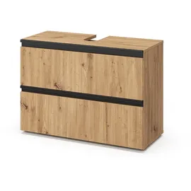 Vicco Waschbeckenunterschrank Torren, Artisan, 80 x 58 cm mit 2 Schubladen besticht durch Seine Funktionalität und Ästhetik.