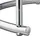 Relaxdays Satztische rund, Chromgestell, 2er Set, modernes Design - Milchglas, Couchtisch Metall, Beistelltische, silber