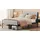 VASAGLE Polsterbett 140 x 200 cm Grau