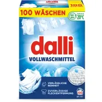 dalli Vollwaschmittel, Waschpulver, strahlendes weiß 5051660 , 5 kg - Packung, 100 Waschladungen