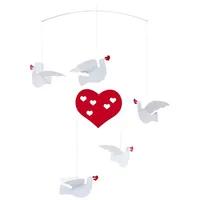 Flensted Mobiles Frieden und Liebe