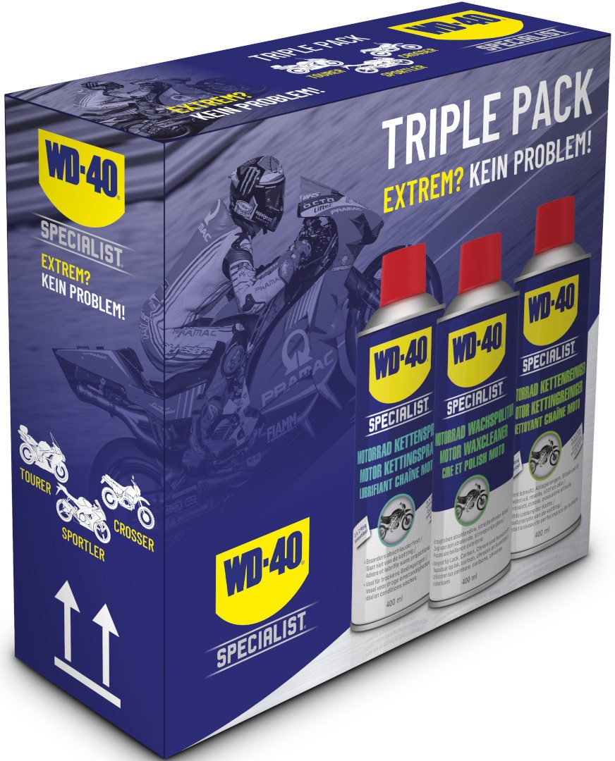 WD-40 Specialist Motorfiets Triple Pack Voorman