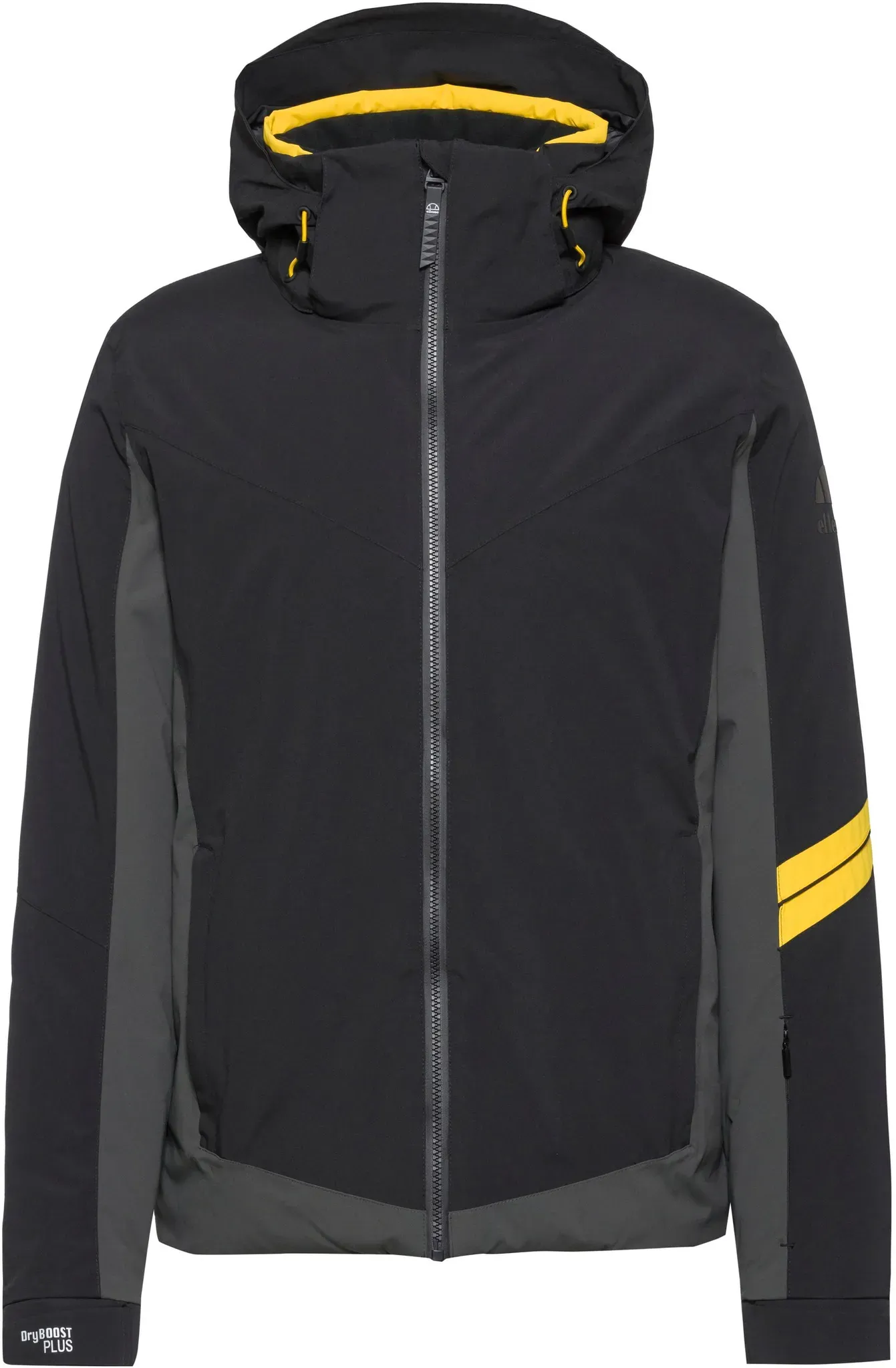 Ellesse Skijacke Herren in black-beluga, Größe M - schwarz