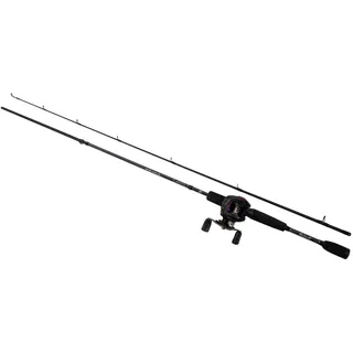 Abu Garcia Gen Ike Low Profile baitcast Ruten und Rollen combo set, Purpur/Schwarz, 1.98 m |10-30g