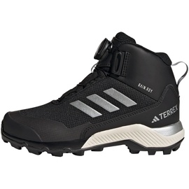 adidas Terrex Winter Mid BOA RAIN.RDY Hiking Shoes Sneaker, core Black/Silver met./core Black, 29