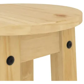 vidaXL Barhocker 2 Stk. Massivholz Kiefer