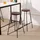 Nordlys Barhocker 4er-Set 40 x 71 cm Braun