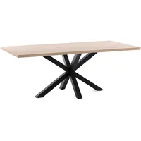 Kave Home Esstisch Arya 180 x 100 cm Holzoptik