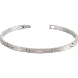 Boccia Titanium Damenarmband Bicolor 03017-02 Größe 18
