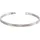 Boccia Titanium Damenarmband Bicolor 03017-02 Größe 18