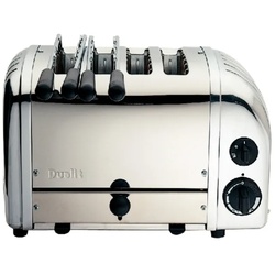 Gastro Dualit Kombi-Toaster aus Edelstahl