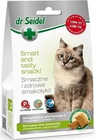 Dr. Seidel's Tasty Tastes zur Erhöhung der Resistenz für eine Katze 50g