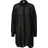 QS Transparente Longbluse schwarz 34