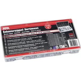 Apa Schmiernippel für KFZ & Maschinen 110-tlg.
