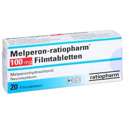 MELPERON-ratiopharm 100 mg Filmtabletten 20 St