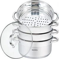 Klausberg Dampfgarer 5-teilig 24 cm