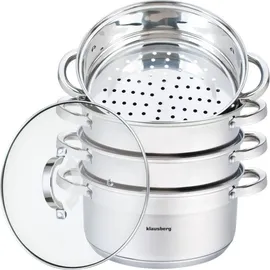 Klausberg Dampfgarer 5-teilig 24 cm