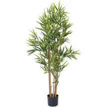 Europalms Bambus deluxe, Kunstpflanze, 120cm