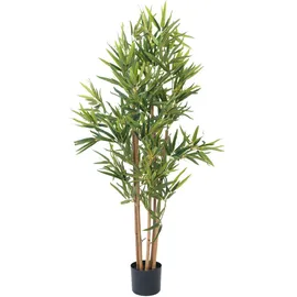 Europalms Bambus deluxe, Kunstpflanze, 120cm