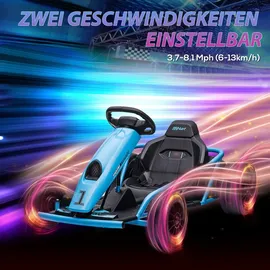 Homcom Gokart Blau (1-tlg)