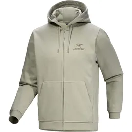 Arc'teryx Emblem Fleece Kapuzenjacke Herren Beige/Grau XL