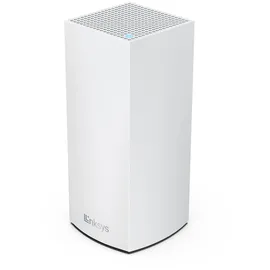 Linksys Atlas Mesh WiFi 6-System - Dual Band AX3000 Wlan Router Extender mit 4 mal höherer Geschwindigkeit bis zu 3.0 Gbit/s - mehr als 25 Geräte und 185 m2 Funkabdeckung, Weiß, 1 Pack