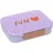 Lässig Brotdose Kinder - Bento Lunchbox Little Gang Heart lilac