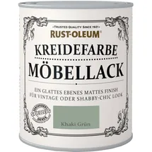 RUST-OLEUM Kreidefarbe Möbellack Khaki Grün Matt 750 ml