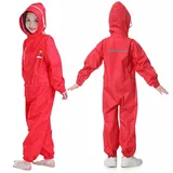 Kinder Regenponcho Kleinkind Regenmäntel Jungen Mädchen Wasserdichte Overall Einteilig Regenjacken Netter Cartoon Regenbekleidung Outdoor