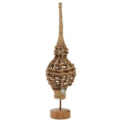 RM Sale Rivièra Maison Rustic Rattan Best Christmas Peak On Stand (LxBxH) 9.0x9.0x31.0 cm 
